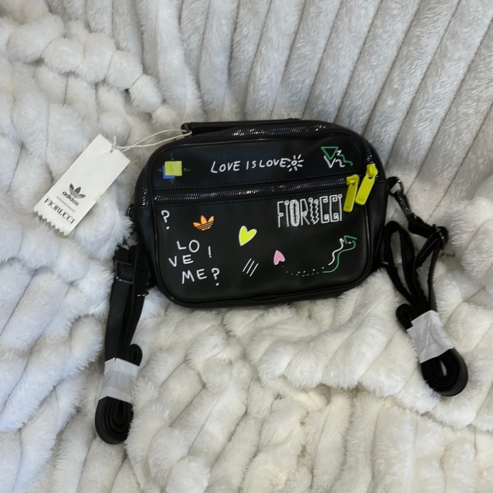 Adidas Black Kids Crossbody Bag